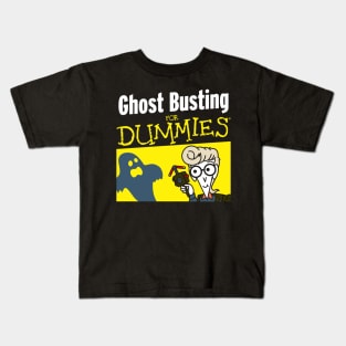 Funny Ghost Retro 80's Movie Paranormal Book Parody Kids T-Shirt